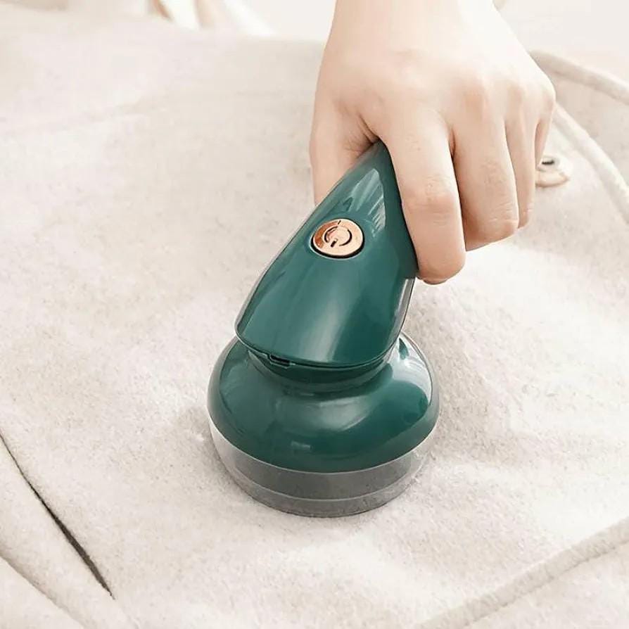 Portable Green Electric Lint Remover