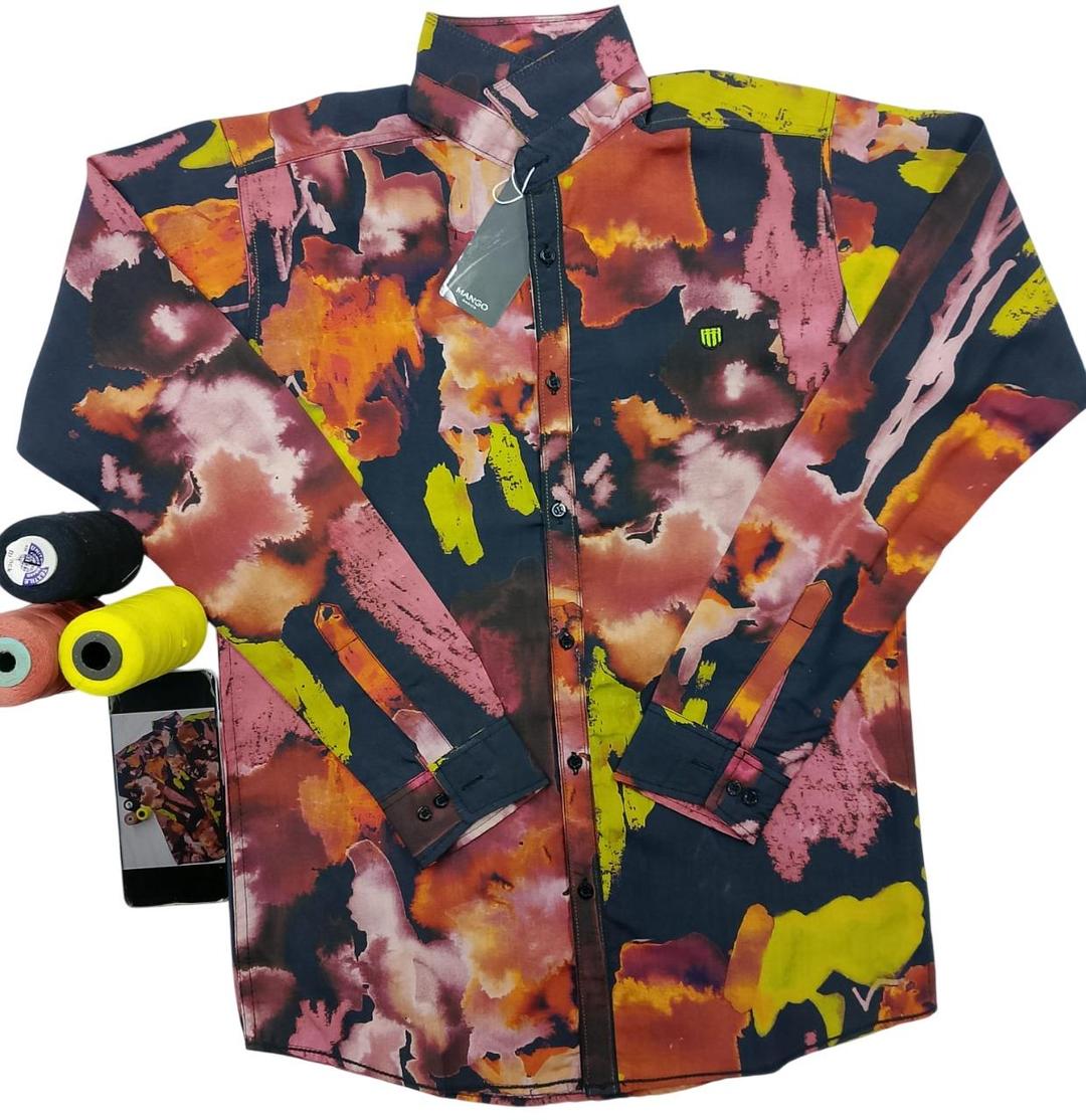 Stylish Printed Cotton Full Sleeves Shirt for Boys