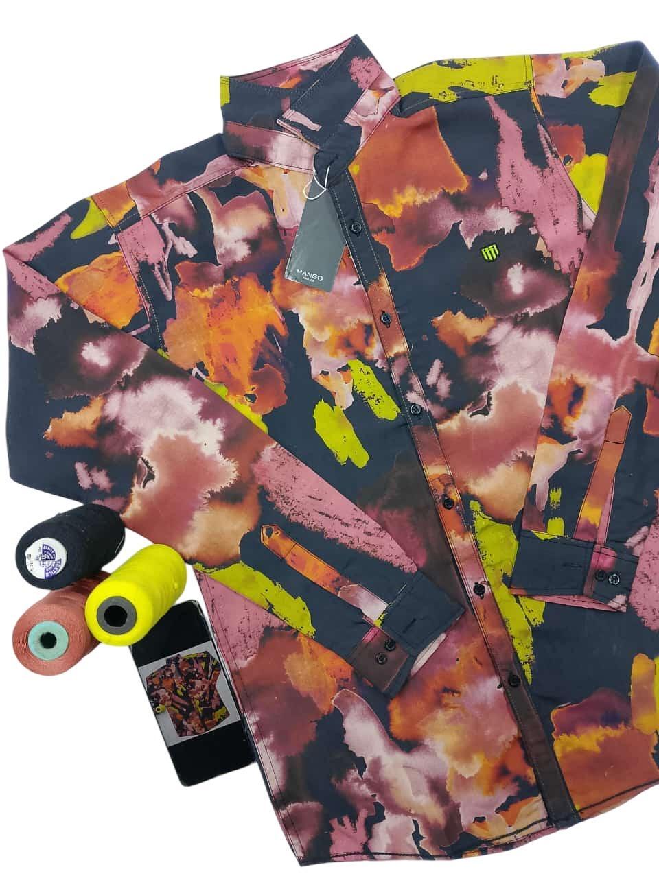 Stylish Printed Cotton Full Sleeves Shirt for Boys